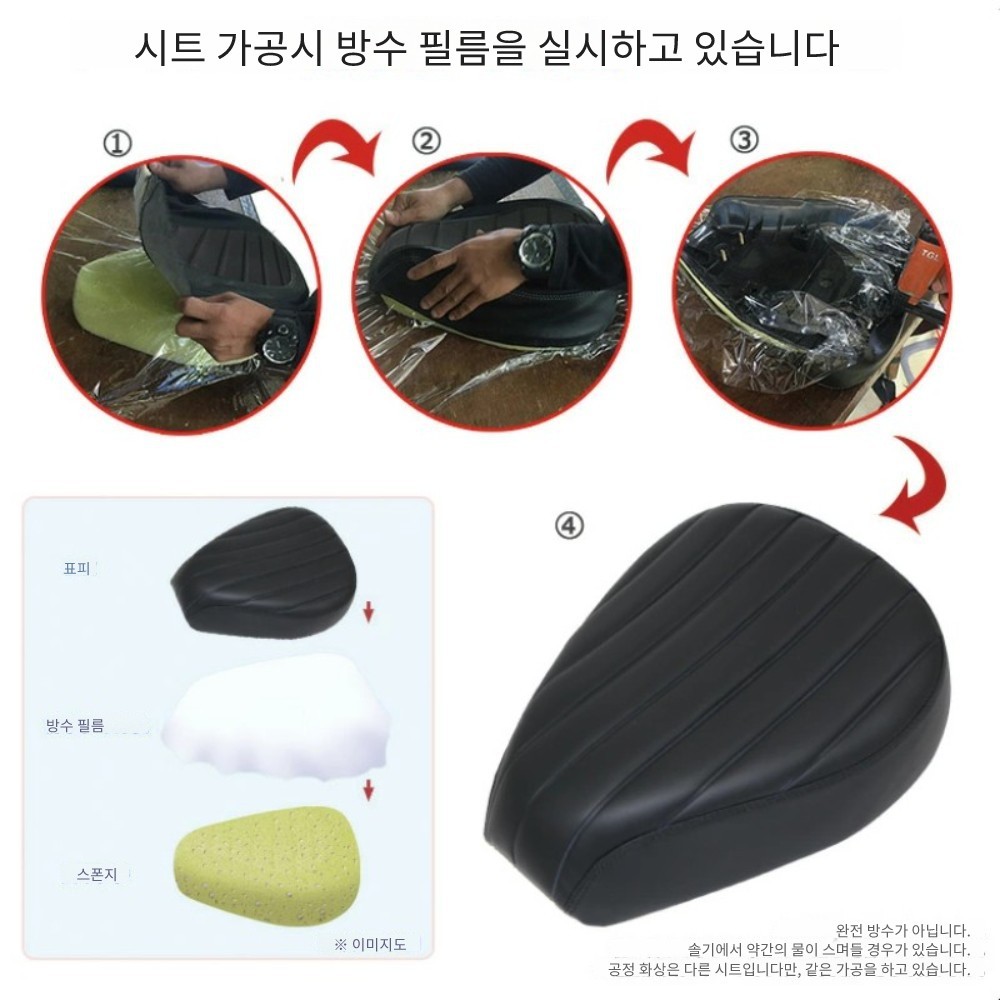 TWR제 슈퍼커브C110 크로스커브CC110 로우 다운 매트 시트 2.5cm - 상세 이미지 3