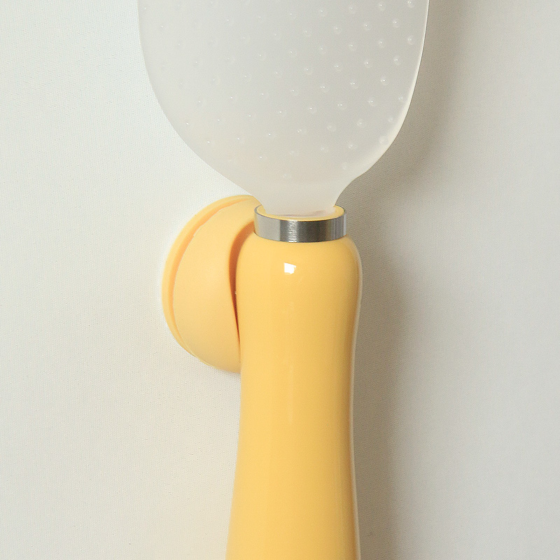 오뚝이 밥주걱 스탠딩 밥풀안붙는 세우는 주걱 화이트 이미지 7