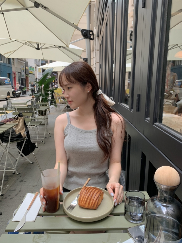 💕URBANE MADE💕 큐피드 펀칭 크롭 아일렛 가디건 세트 (3c) 상세 이미지 190