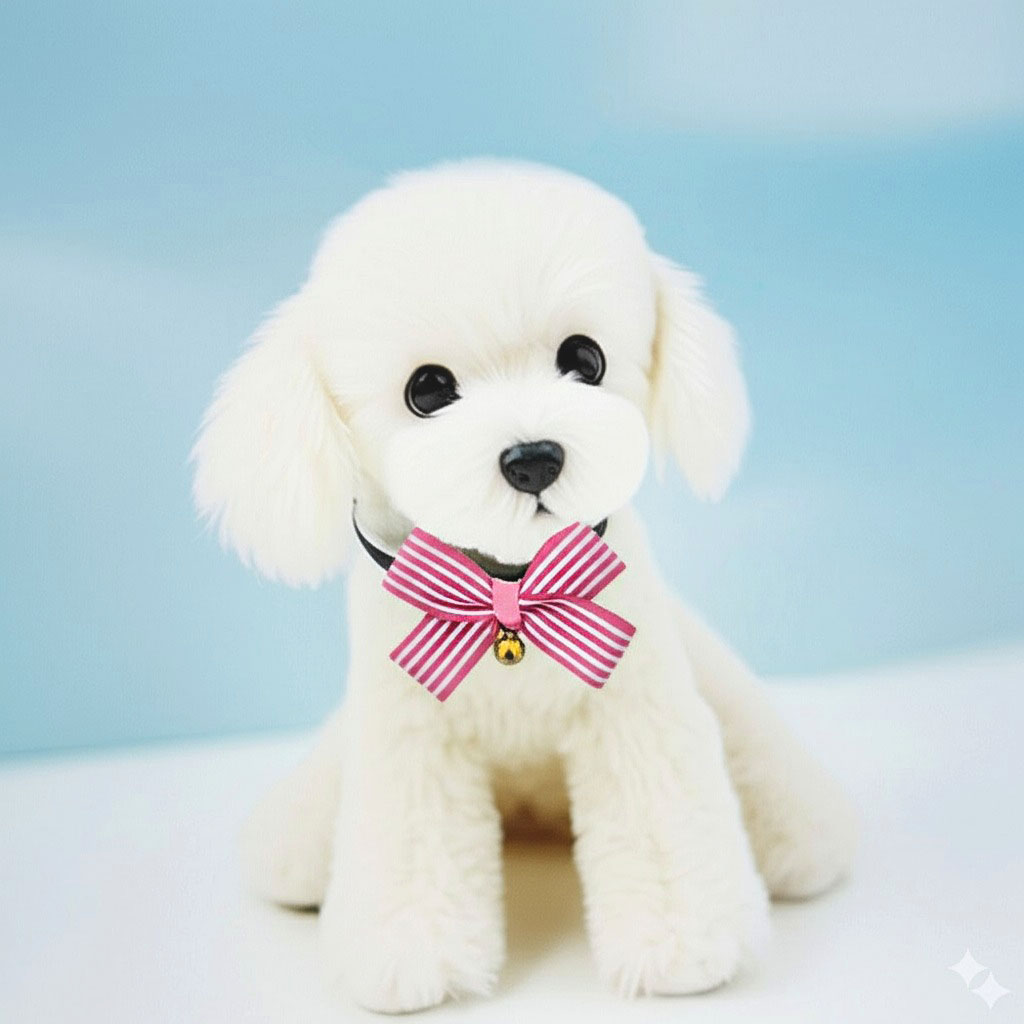 1005/ 강아지 고양이 펫 목걸이 방울 리본 넥타이 반려동물 보타이 - 상세 이미지 3