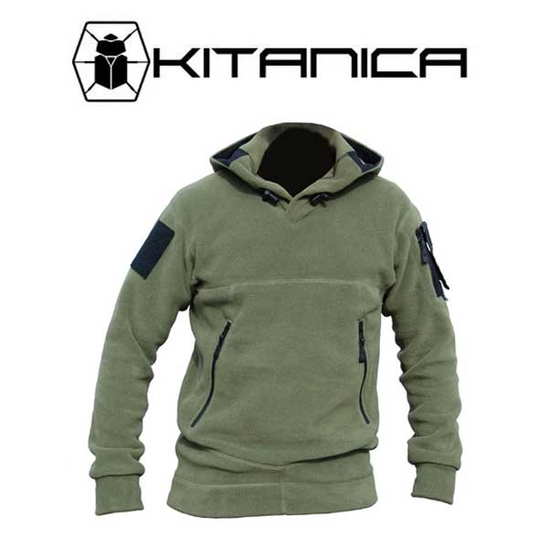 키타니카 아메리칸 플리스 후디(그린)