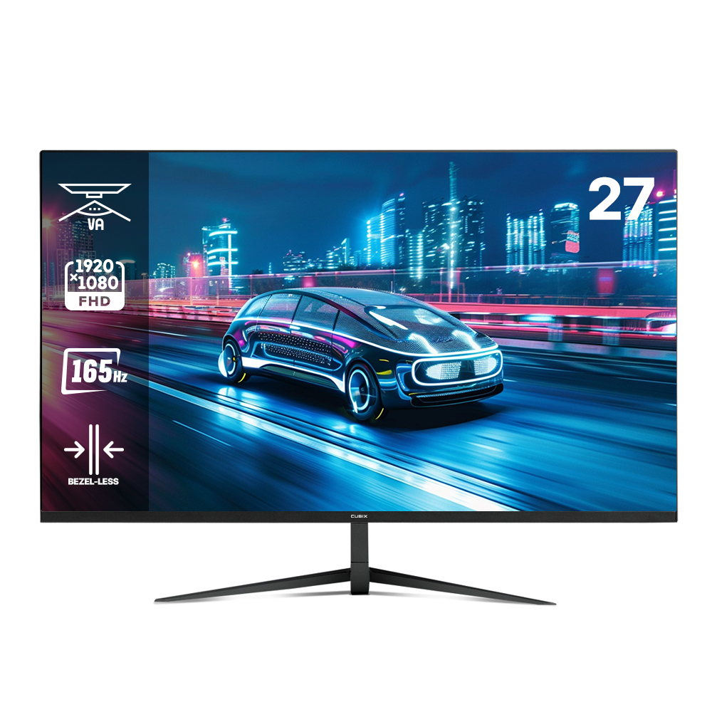 큐빅스 IPS패널 69cm(27인치) FHD 165Hz 게이밍 컴퓨터 모니터 CX270F165 - 상세 이미지 3