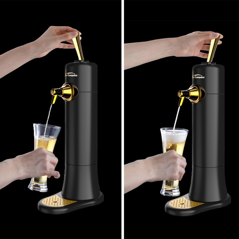 맥주 진동 버블러 맥주 따르는기계 8:2 거품기 - 상세 이미지 4