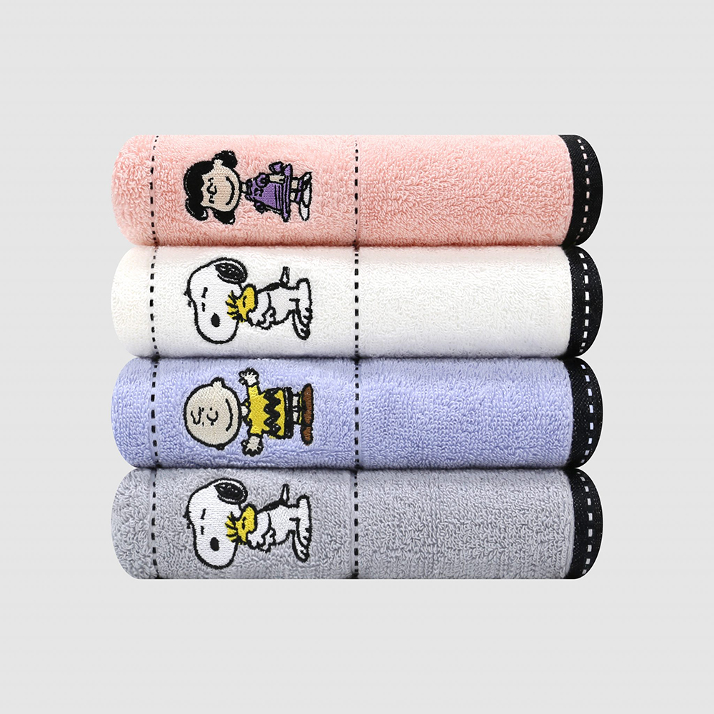 송월 타올 호텔 수건 30수 140g 스누피 프렌즈40 최고급 면사