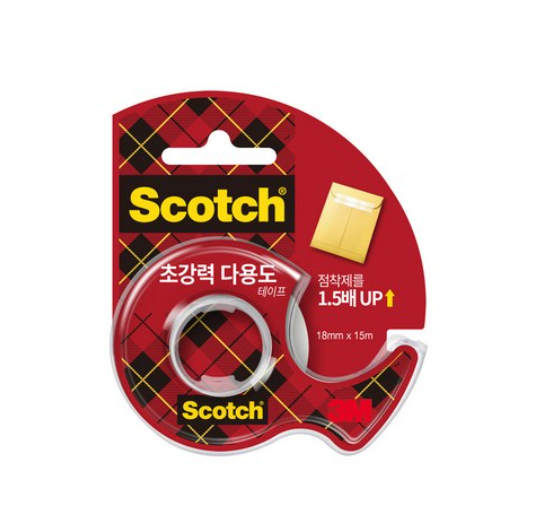 3M 스카치 초강력 다용도 테이프 SH1815D (18mmx15M) - 상품 이미지