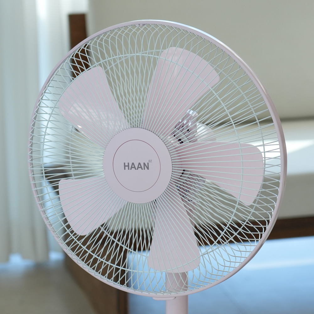 한경희 초미세풍 발터치 리모컨 선풍기 HAAN-HDC230 라이트핑크 - 상세 이미지 3