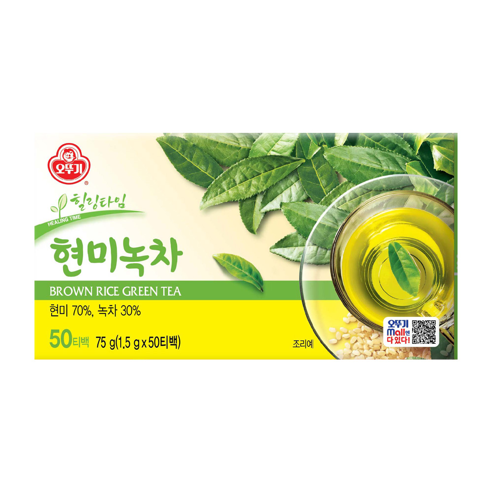 오뚜기 현미녹차(50T) 75g - 상품 이미지