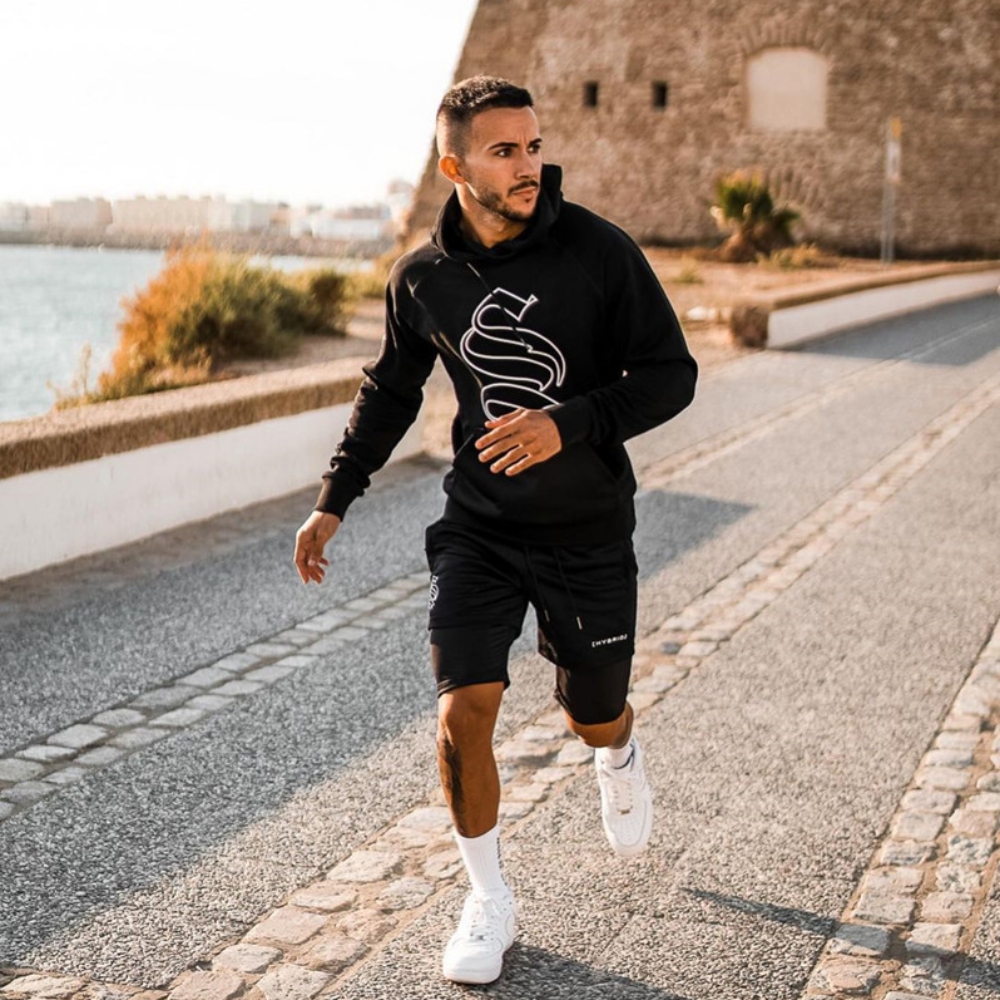 투인원쇼츠 남자 트레이닝팬츠 레깅스반바지 짐웨어 투인원 반바지 타이즈 헬스 운동 러닝 - 상품 이미지