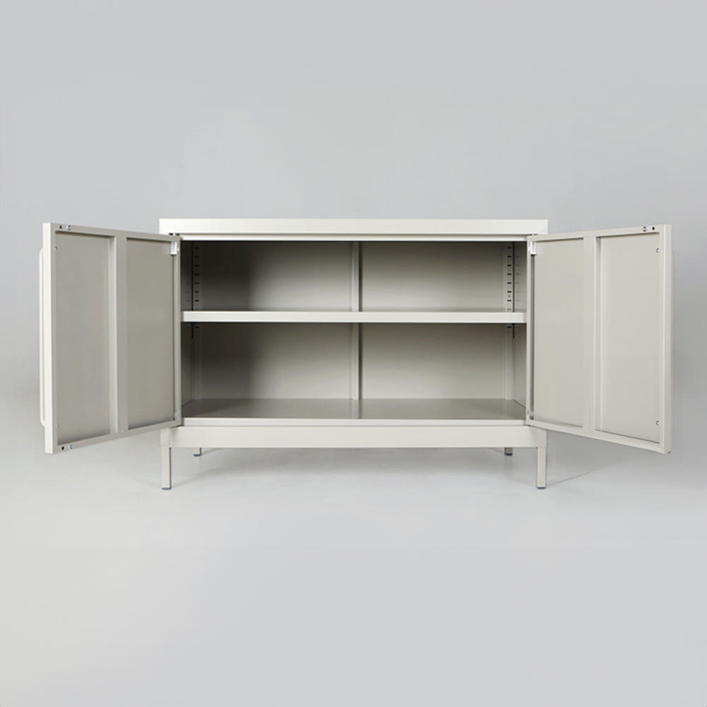 피도르 캐비넷 수납장 913640 913x455x640mm, 2단, 솔리드베이지 3810.0570 - 상세 이미지 2