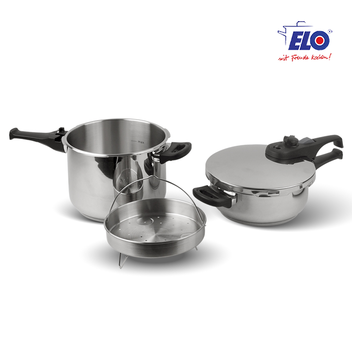 ELO 압력솥 5종세트 / 독일디자인 / 2단압력시스템 - 상품 이미지