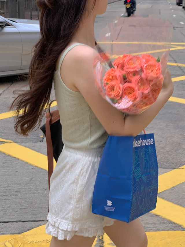 💕URBANE MADE💕 큐피드 펀칭 크롭 아일렛 가디건 세트 (3c) 상세 이미지 143