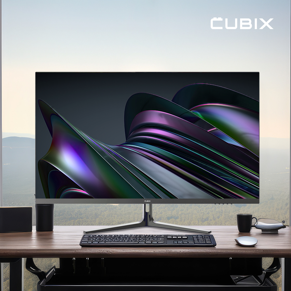 큐빅스 IPS패널 81cm(32인치) 4K UHD 고해상도 게이밍 컴퓨터 모니터 CX320U60 - 메인 이미지