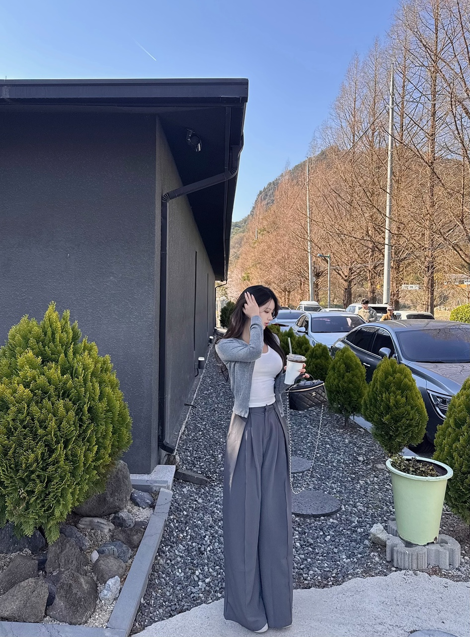 [꾸안꾸/기획가🤍]모노디 캐시미어 브이넥 기본 가디건 (5color) 상세 이미지 8