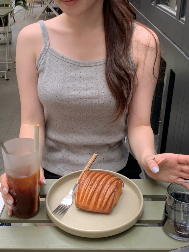 💕URBANE MADE💕 큐피드 펀칭 크롭 아일렛 가디건 세트 (3c) 상세 이미지 191