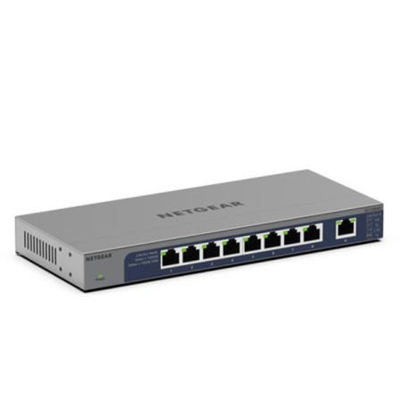 [NETGEAR] 1Gbps 8포트 +업링크 RJ45 10Gbps GS108MX 무설정 바로사용 업링크 2.5G 5G 10G 모두 지원