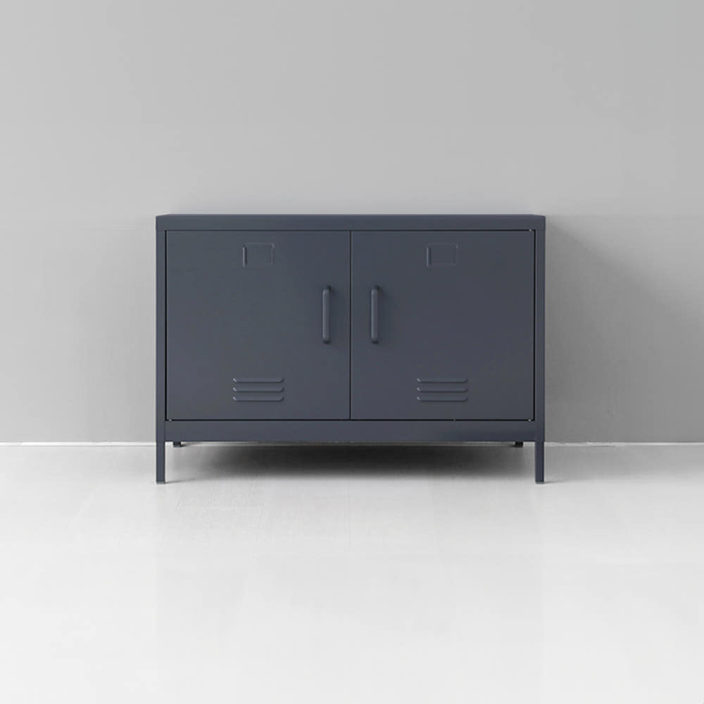 MKB 캐비넷 2문 TV스탠드 913640 913x455x640mm, 다크그레이 7727.4595