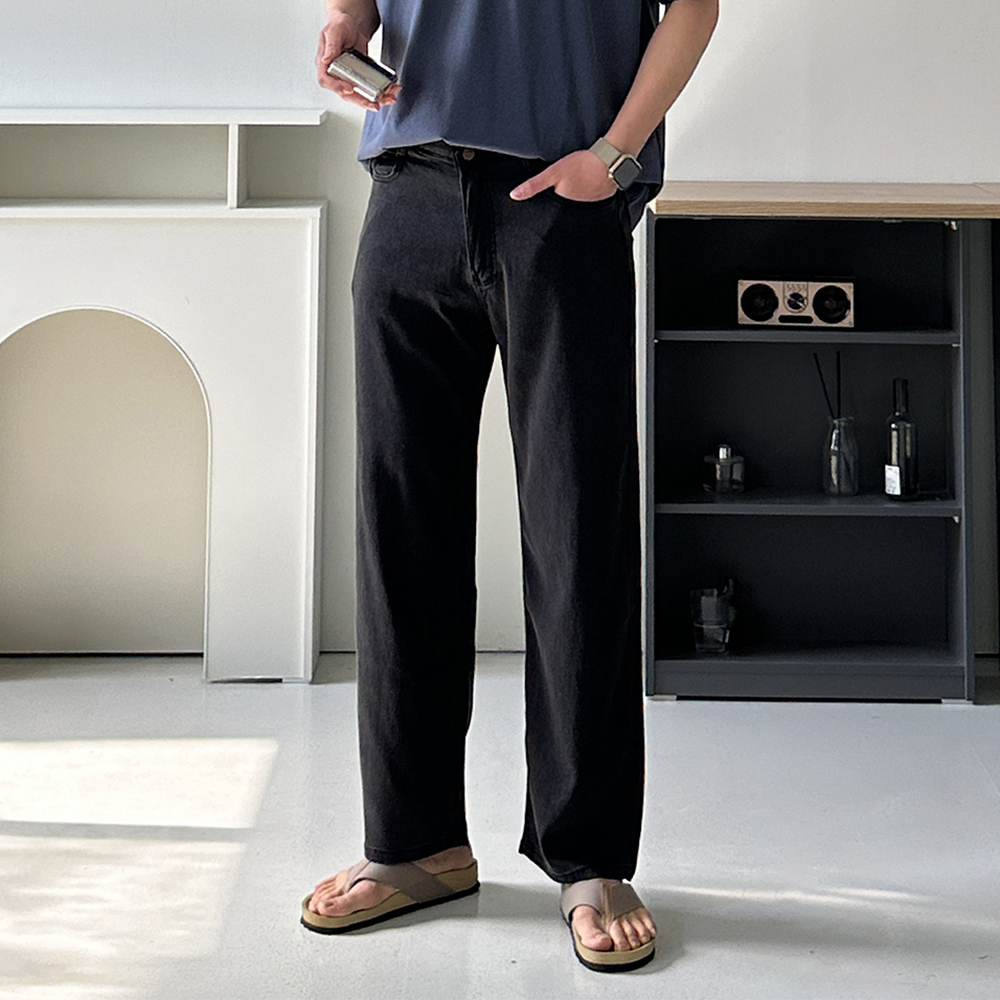 남자 여름청바지 냉장고 바지 아이스 팬츠 남자 청바지