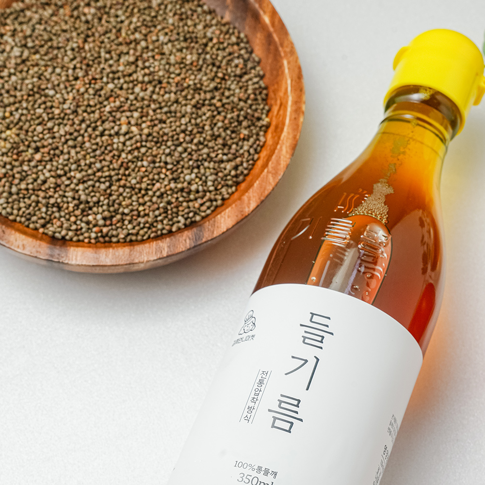 통들깨 저온압착 들기름 김씨언니마켓 350ml, 3개 - 상세 이미지 4