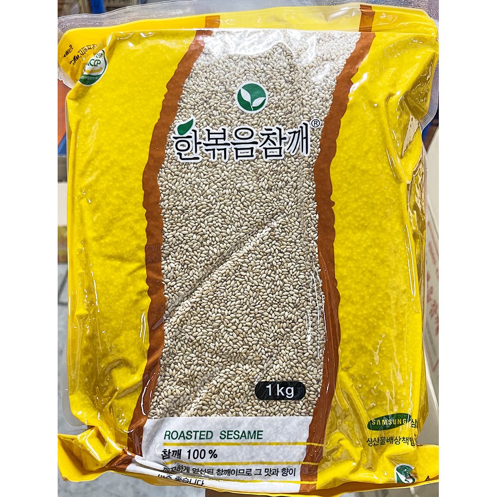 구운 참깨 1000g 볶은 깨 볶음 통깨 참께 업소용 식당 : 이해가구백화점