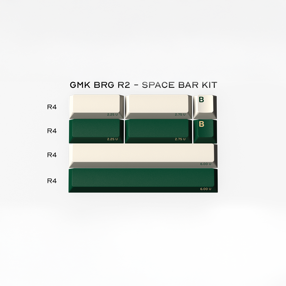 키보드 키캡 키캡 교체 British Racing Green 키보드 노벨티 R2 키캡