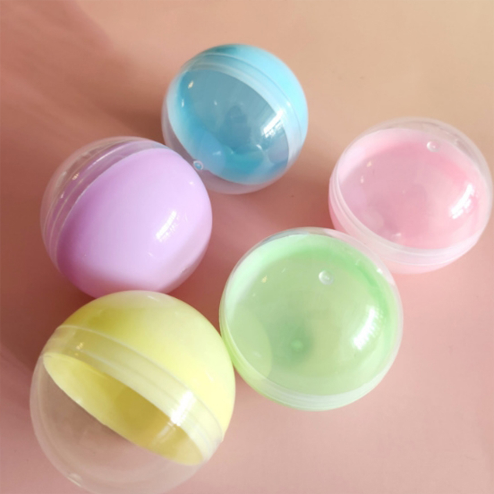 32mm 반투명 뽑기 캡슐 미니 원형 추첨볼 이벤트 공 볼 생일 불투명 투명 컬러 소형 - 상품 이미지