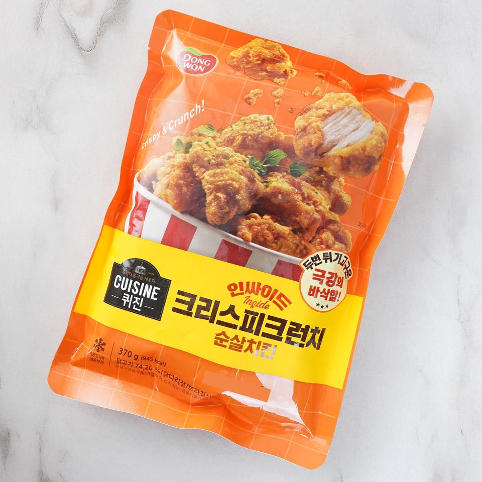 메가마트 동원 퀴진 크리스피크런치 순살치킨 370g - 상세 이미지 2