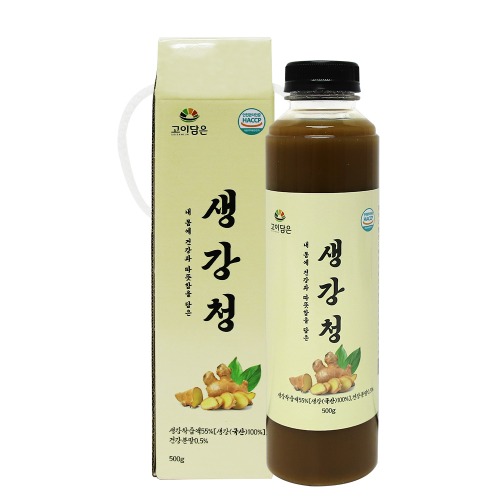 고이담은 생강청 500g - 상품 이미지