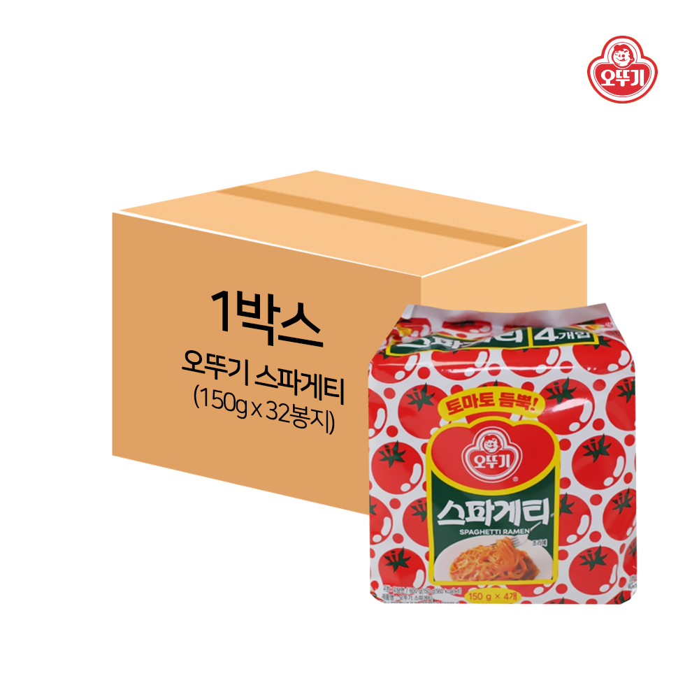 오뚜기 봉지라면 스파게티, 150g, 32개 : 시리즈몰