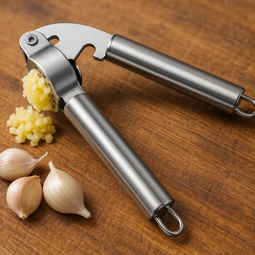 마늘프레스 짜개 압착기 분쇄기 핸드 다짐기 으깨기 갈이 수동 올스텐 휴대용
