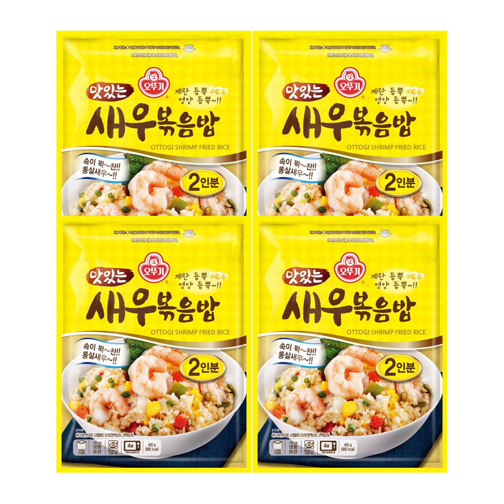 오뚜기 맛있는 새우볶음밥 450g 4개 - 상품 이미지