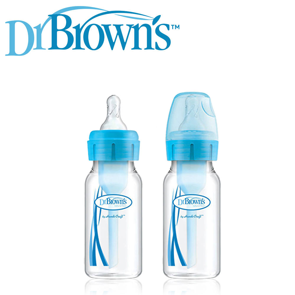 닥터브라운 젖병 내로우넥 컬러 PP 2P 120ml 250ml 블루 핑크 - 상세 이미지 2