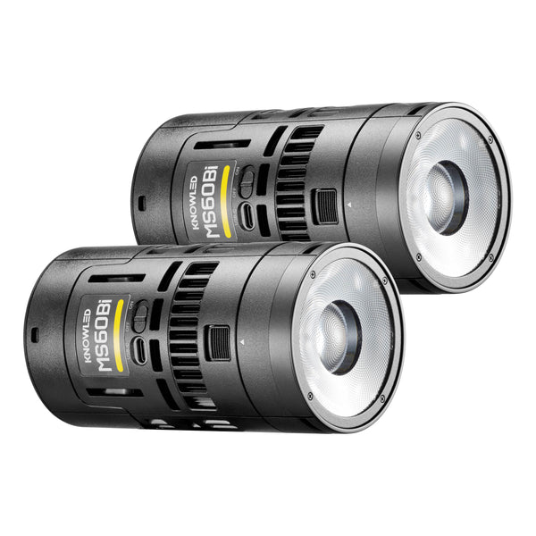 고독스 MS60Bi 2K LED 방송 촬영 조명 2라이트 키트 - 상품 이미지