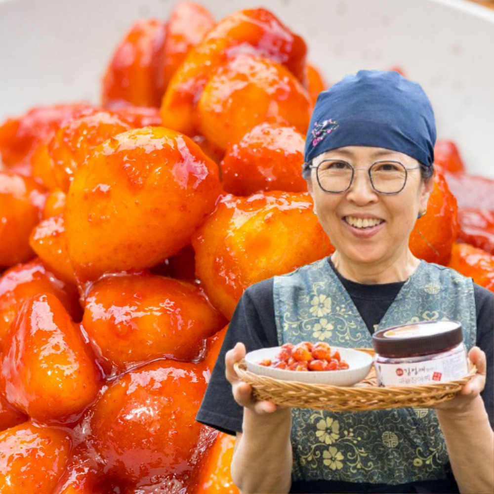 고추장 마늘장아찌 국산 알마늘 장아찌 500g 순창 김점례 - 상품 이미지