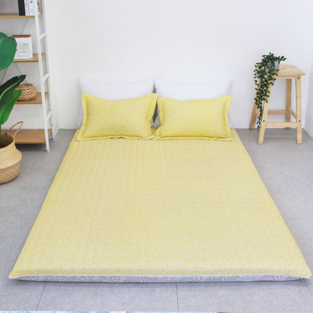 아르떼베딩 미끄럼방지 시어서커 시원한 여름 요커버 (요솜없음) 허브 5/8cm 공용