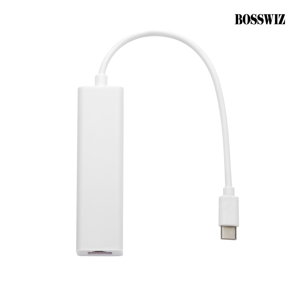 보스위즈 4in1 C타입 멀티허브 to RJ45 USB3.0 노트북 젠더 BOS-CRJ14 새상품 - 상세 이미지 3