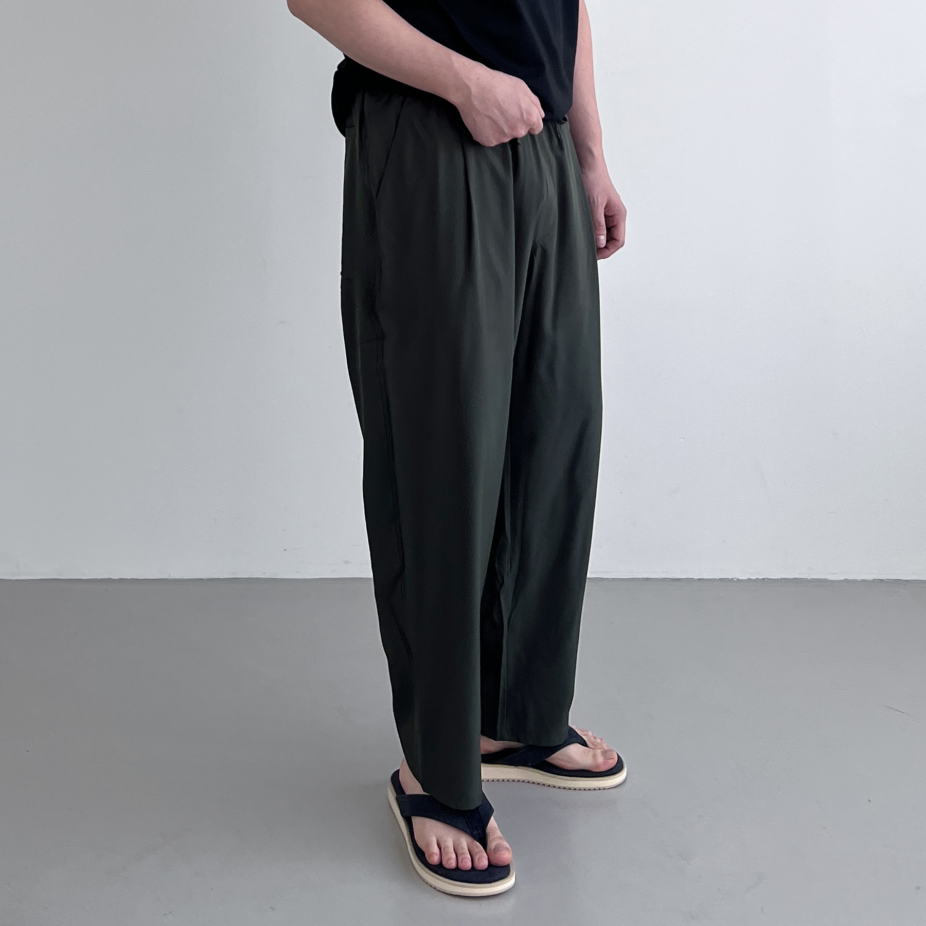 1+1 남자여름슬랙스 남성냉장고바지 쿨슬랙스 벌룬팬츠 - 상세 이미지 5