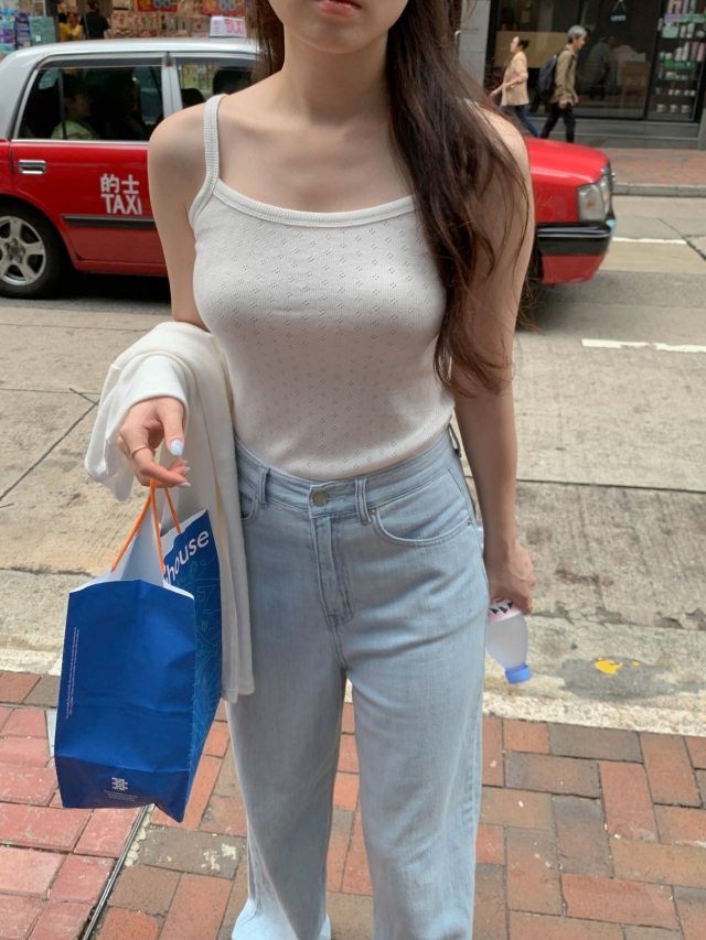 💕URBANE MADE💕 큐피드 펀칭 크롭 아일렛 가디건 세트 (3c) 상세 이미지 91