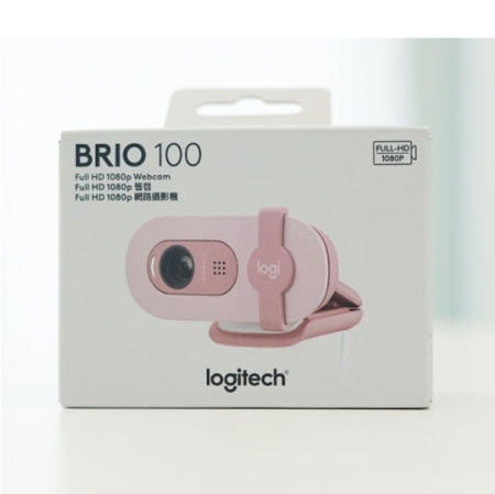 로지텍(정품) BRIO 500 FULL HD 화상 웹캠 컴퓨터 카메라 (로즈핑크)