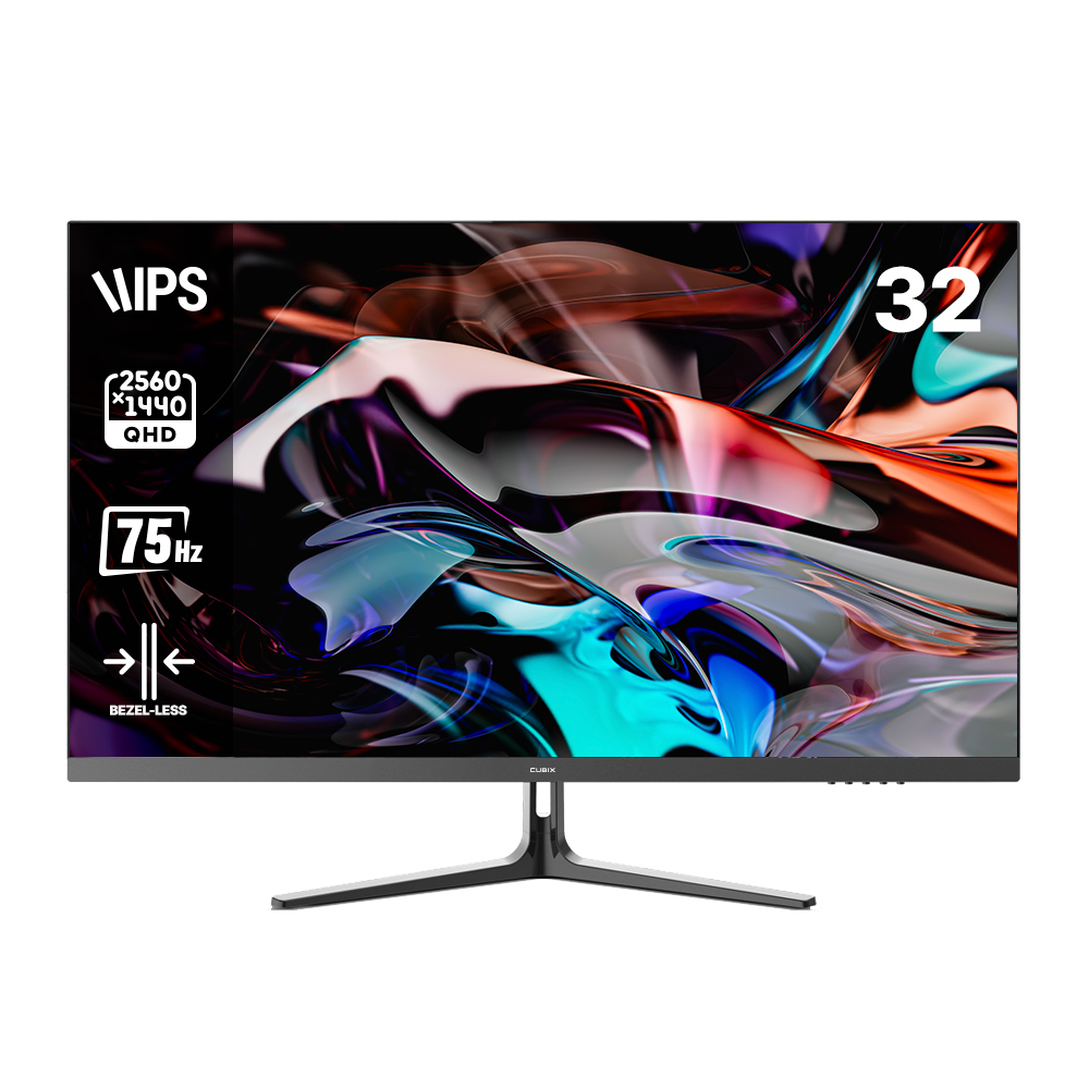 큐빅스 IPS패널 81cm(32인치) QHD 75Hz 게이밍 컴퓨터 모니터 CX320Q75 - 상세 이미지 3