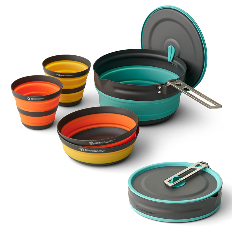 씨투써밋 프론티어 팟 접이식 코펠 세트 캠핑 3종 5개 백패킹 냄비