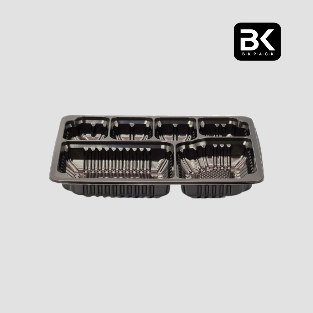 BK 23193-6A(B) 6칸 실링용기 600개 (230x190x30) 2319 시리즈 - 상세 이미지 3