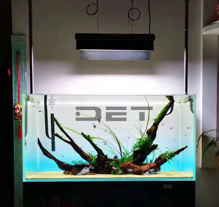 DET 라이트 백스크린 배경 조명 보드 수족관 LED 그물 스크린 어항LED 120x50cm 백라이트 - 메인 이미지