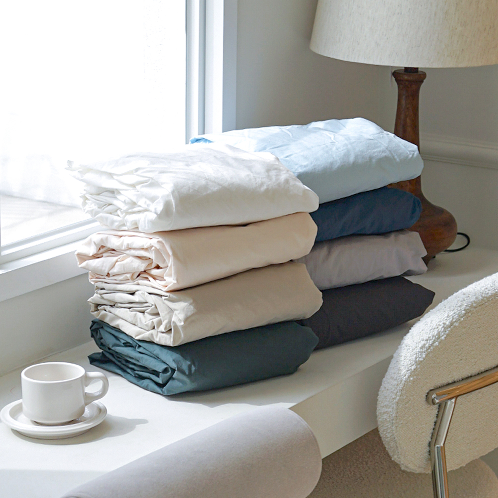 허쉬 60수 고밀도 바이오워싱 순면 매트리스 커버 러쉬 그린, SS(슈퍼싱글)