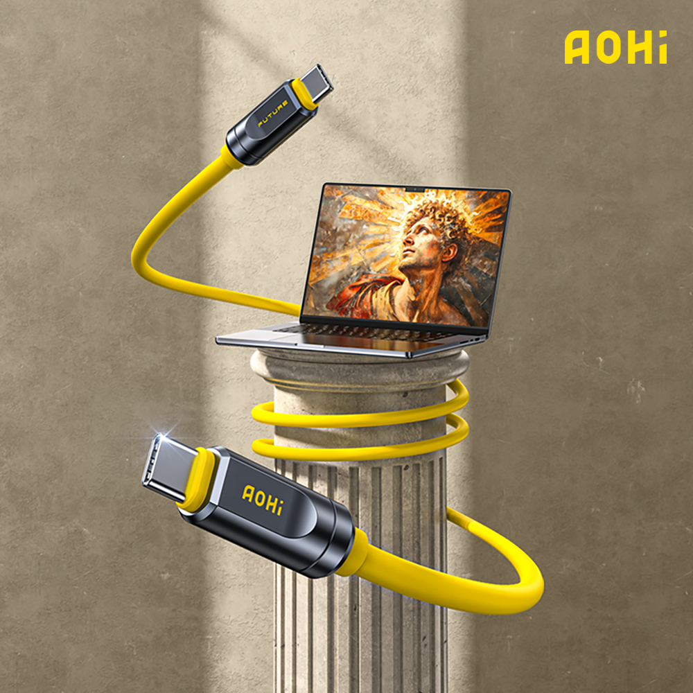AOHi USB4 2.0 썬더볼트5 240W PD 3.1 C to C 케이블 1m