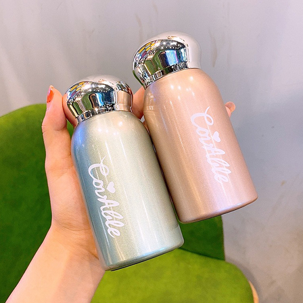 늘조은생활 미니 텀블러 보온병 보온보냉 가벼운 작은 텀블러 180ml - 상품 이미지