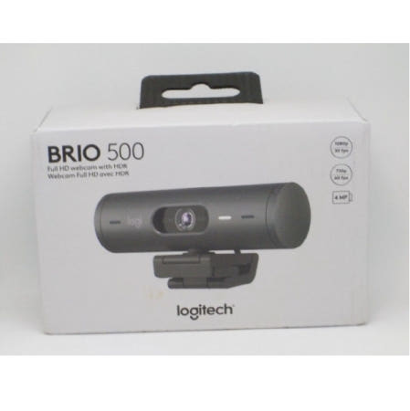 로지텍(정품) BRIO 500 FULL HD 화상 웹캠 컴퓨터 카메라 (그래파이트)