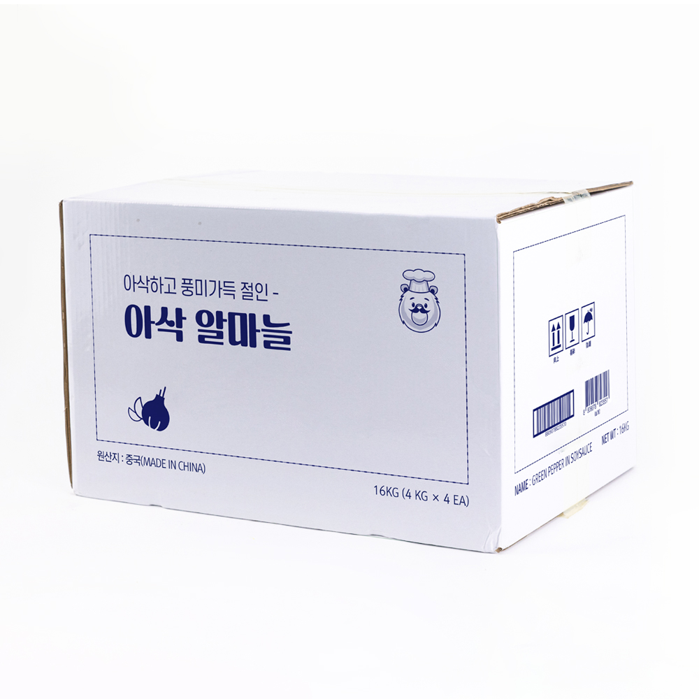 곰테이블 아삭아삭 마늘장아찌 4kg, 대용량 - 상세 이미지 3