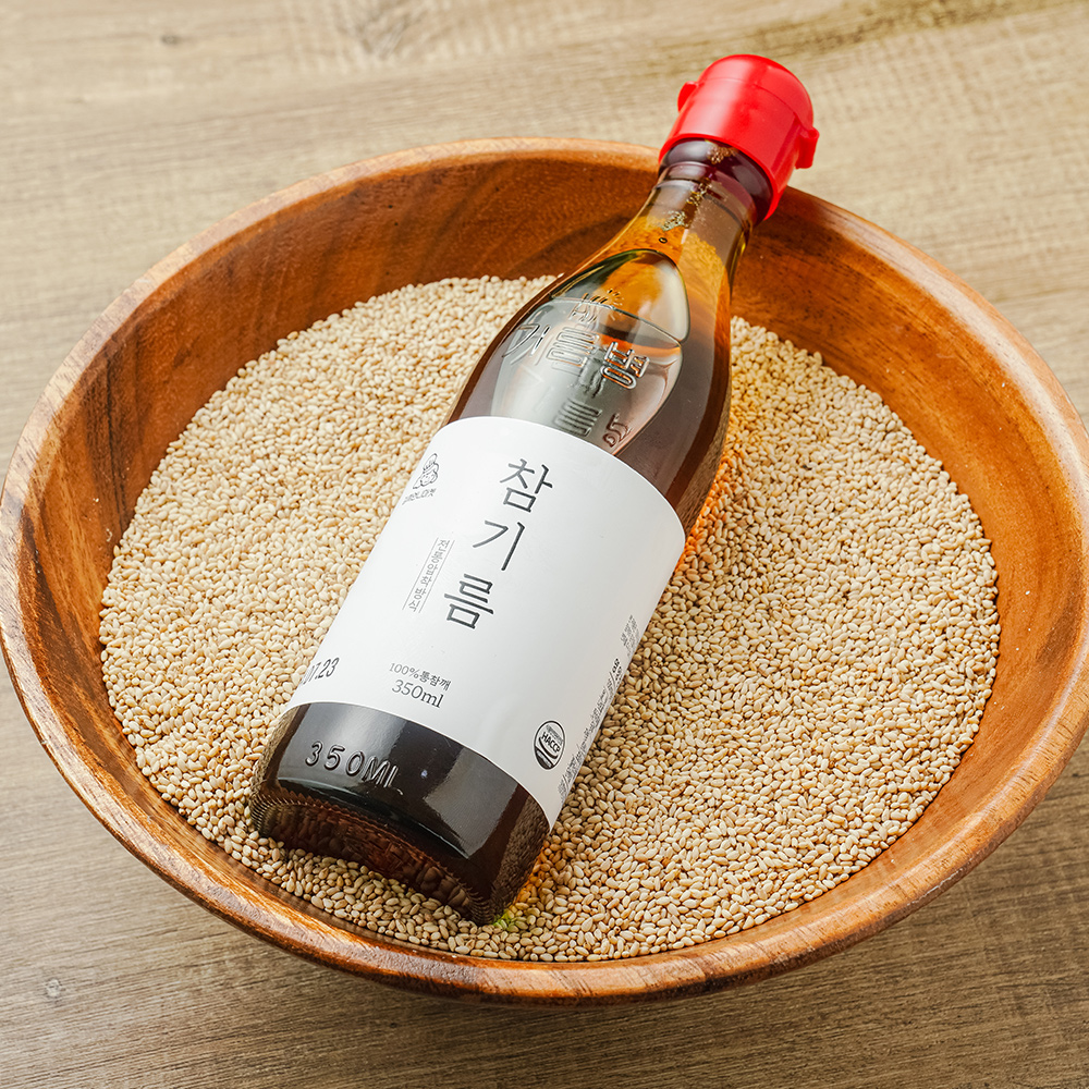 통참깨 저온압착 참기름 김씨언니마켓 350ml, 3개 - 상세 이미지 5