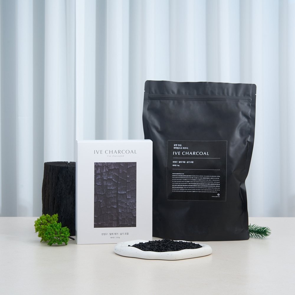 이브차콜 에어탄 새집증후군 베이크아웃 공기정화용 제습 야자 활성탄 제품 이미지