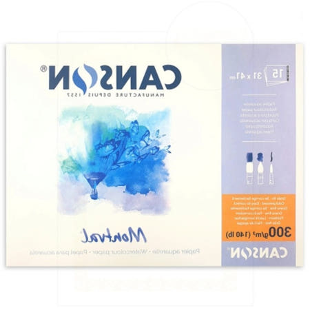 수채화패드 몽발 그림 미술 그리기 화가 물감 작품 종이